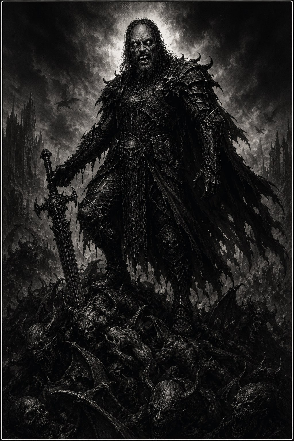 Tenebris — Der wahre Herrscher der Unterwelt, Buch-Artwork